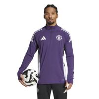 adidas Manchester United Trainingstrui 1/4-Zip 2025-2026 Paars Wit Zwart