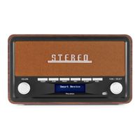 Audizio Foggia retro DAB+ radio met Bluetooth - Stereo draagbare radio - thumbnail