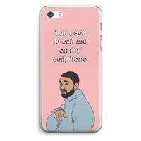 Hotline bling: iPhone 5 / 5S / SE Transparant Hoesje Hotline bling: iPhone 5 / 5S / SE Transparant Hoesje