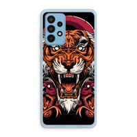Tiger and Rattlesnakes: Samsung Galaxy A52 Transparant Hoesje