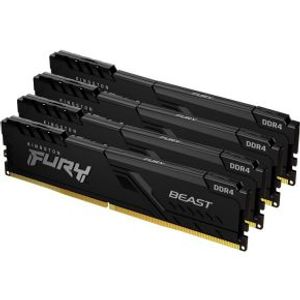 HyperX FURY Beast geheugenmodule 64 GB 4 x 16 GB DDR4 3600 MHz