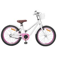 Kinderfiets 20 Inch voor 6-11 jaar oud Wit