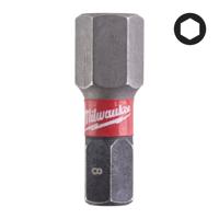 Milwaukee Milwaukee SHOCKWAVE™ IMPACT DUTY schroefbits Hex 8 mm x 25 mm VE=2 - 4932430898