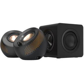 Creative Labs Creative Pebble X Plus luidspreker set 8 W Zwart 2.1 kanalen