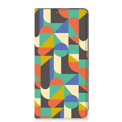 Samsung Galaxy A21s | Hoesje met Magneet | Funky Retro Samsung Galaxy A21s | Hoesje met Magneet | Funky Retro