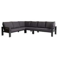 Benton Hoek Loungebank - Antraciet - Buitengewoon de boet Benton Hoek Loungebank - Antraciet - Buitengewoon de boet