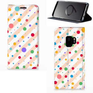 Samsung Galaxy S9 Hoesje met Magneet Dots