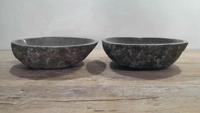 Flussstein Waschschale Satz RM250337AB, 46x37x15 cm