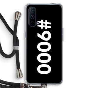 #9000: OnePlus Nord CE 5G Transparant Hoesje met koord