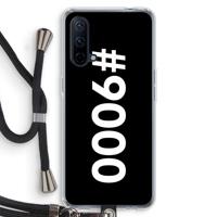 #9000: OnePlus Nord CE 5G Transparant Hoesje met koord - thumbnail