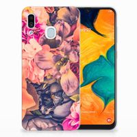 Samsung Galaxy A30 TPU Case Bosje Bloemen