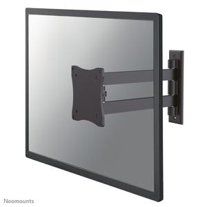 Neomounts FPMA-W820BLACK Monitor-wandbeugel 1-voudig 25,4 cm (10) - 68,6 cm (27) Zwart Kantelbaar, Zwenkbaar