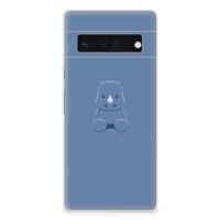 Google Pixel 6 Pro Telefoonhoesje met Naam Baby Rhino
