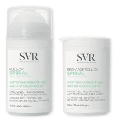 SVR Spirial Duo Anti-Transpirant 48H Deodorant 100ml
