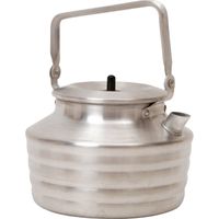 Klassieke aluminium waterketel met deksel Waterketel