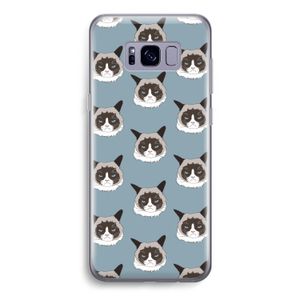 It's a Purrr Case: Samsung Galaxy S8 Transparant Hoesje