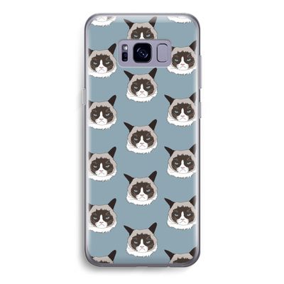 It's a Purrr Case: Samsung Galaxy S8 Transparant Hoesje