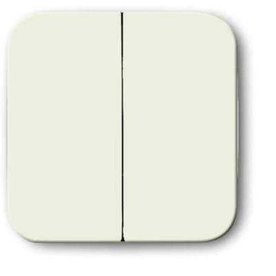 Busch-Jaeger 2CKA001434A0430 Serietoets Afdekking Crème-wit, Parel-wit 1 stuk(s)