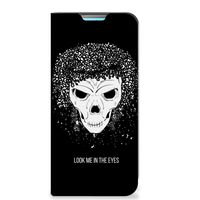 Mobiel BookCase Xiaomi Redmi 10 Skull Hair