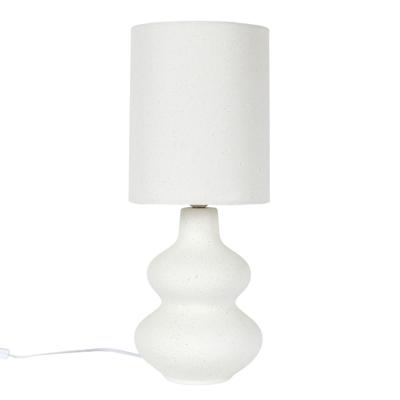 Tafellamp keramisch - cr?me wit - modern - organisch - H50 cm