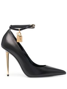 TOM FORD escarpins 110 mm à détail de cadenas - Noir