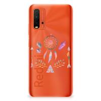 Xiaomi Poco M3 Telefoonhoesje met Naam Boho Dreamcatcher Xiaomi Poco M3 Telefoonhoesje met Naam Boho Dreamcatcher