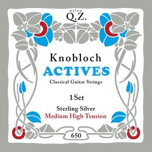 Knobloch 650KASQ snarenset klassiek mht (sterling silver en qz nylon)