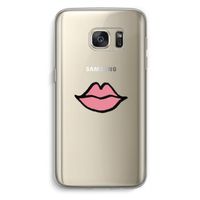 Kusje: Samsung Galaxy S7 Transparant Hoesje