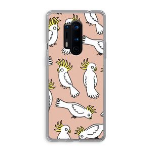 Papegaai: OnePlus 8 Pro Transparant Hoesje
