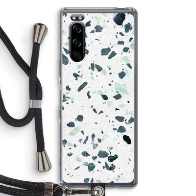 Terrazzo N°2: Sony Xperia 5 Transparant Hoesje met koord
