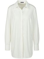 Lange jersey blouse lange mouwen Van MYBC wit - thumbnail