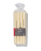 HEMA Lange huishoudkaarsen Ø2.2x29 - 12 stuks ivoor (ivoor)