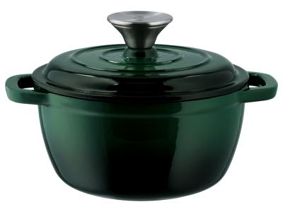 SILVERCREST Gietijzeren pan 16 cm 1,3 L (Groen)