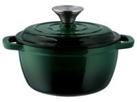 SILVERCREST Gietijzeren pan 16 cm 1,3 L (Groen)