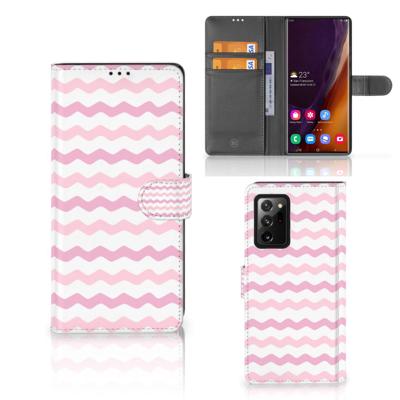 Samsung Galaxy Note20 Ultra | Telefoon Hoesje | Waves Roze