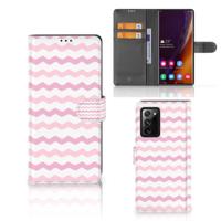 Samsung Galaxy Note20 Ultra | Telefoon Hoesje | Waves Roze