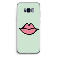 Kusje: Samsung Galaxy S8 Plus Transparant Hoesje