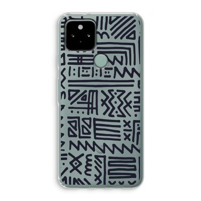 Marrakech print: Google Pixel 5 Transparant Hoesje