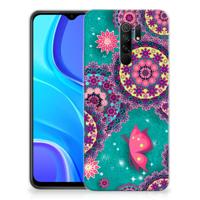 Xiaomi Redmi 9 | Hoesje maken | Cirkels en Vlinders