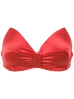 Amir Slama strapless cropped top - Rouge