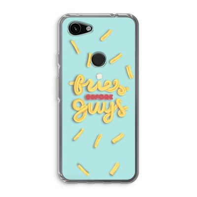 Always fries: Google Pixel 3a Transparant Hoesje