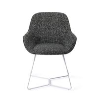 Jesper Home Kushi eetkamerstoel Skyfall beehive white