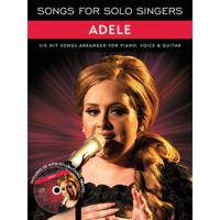 Wise Publications Songs for Solo Singers: Adele boek met cd voor piano, zang en gitaar