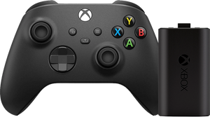 Xbox Series X en S Wireless Controller Carbon Zwart + Play and Charge Kit