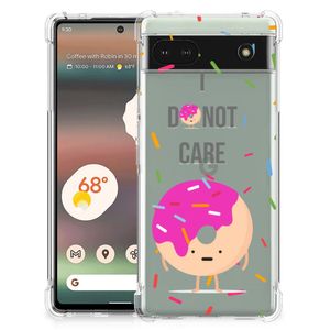 Google Pixel 6A Beschermhoes Donut Roze