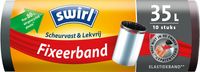 Swirl pedaalemmerzakken met fixeerband 35 liter 10 stuks