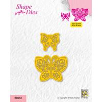 Nellie's Choice • shape dies vlindertjes 2st.