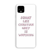 Christian Grey: Pixel 4 XL Transparant Hoesje