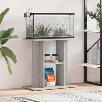 VidaXL Aquariumstandaard sonoma grijs 60x30x60 cm bewerkt hout