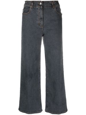 Peserico Jeans met wijde pijpen - Blauw Peserico Jeans met wijde pijpen - Blauw